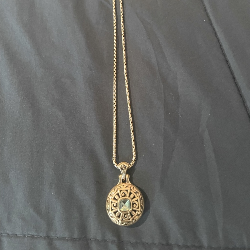 Brighton long necklace locket.